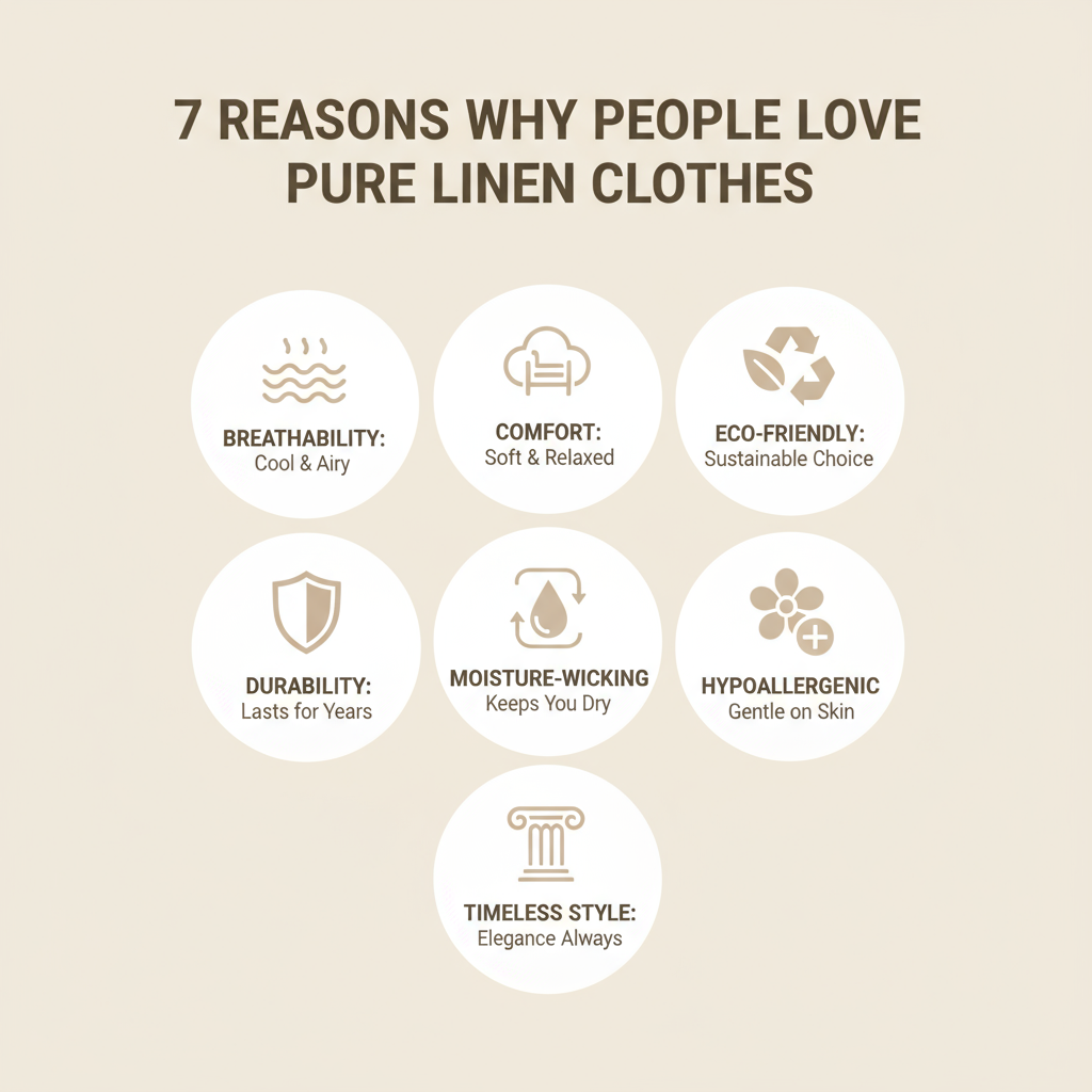 7 Benefits Why People Love Pure Linen Clothes