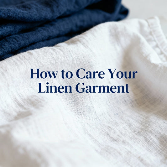 How to Care Your Linen Garments Properly - SABR INDIA