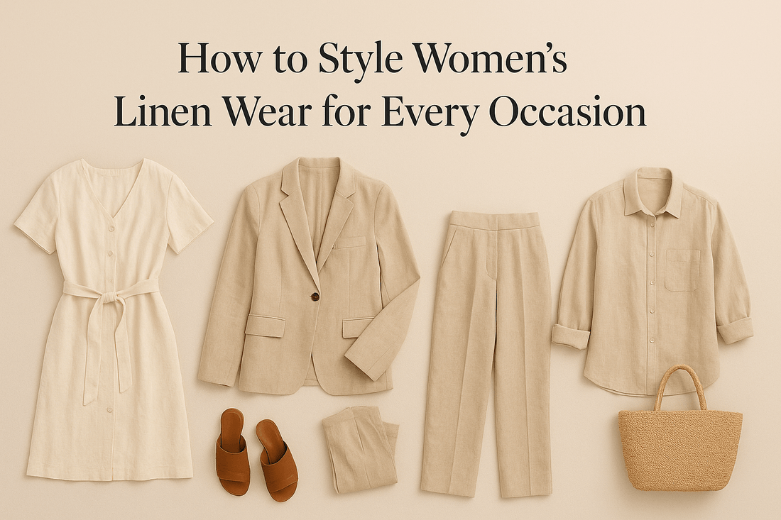 How to Style Women’s Linen Wear for Every Occasion - SABR INDIA