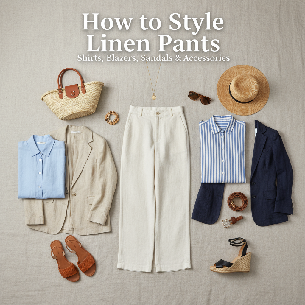 How to Style Linen Pants: Outfit Ideas & Care Tips - SABR INDIA