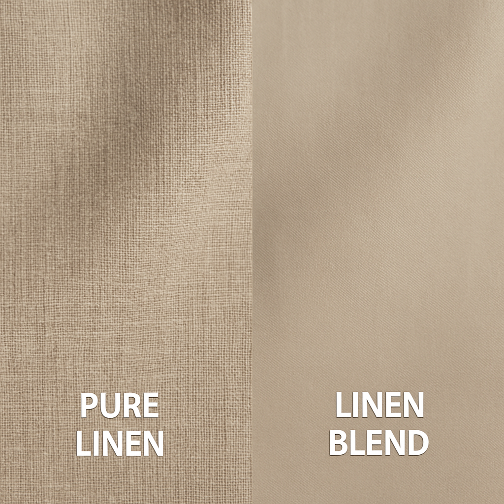 Pure linen vs linen blends